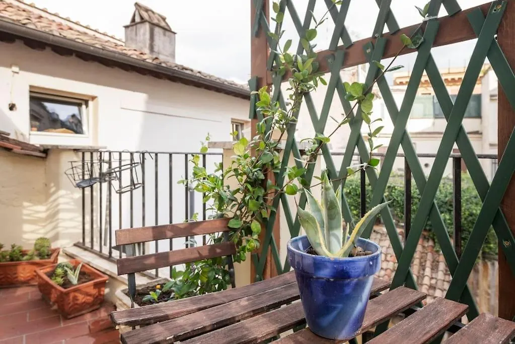 Bright Penthouse Downtown Lägenhet Rom Italien